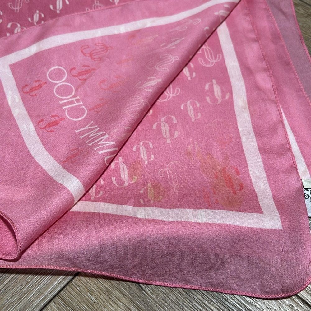 Jimmy Choo Silk Scarf - Picture 4 of 14